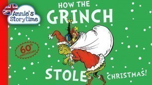 'How the Grinch Stole Christmas by Dr. Seuss I Read aloud I Books about Christmas'