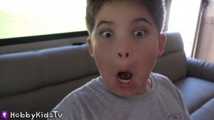 'BIGFOOT KIDS! Toy Surprises + Adventure MYSTERY HobbyKidsTV'