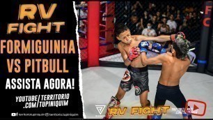 '[MMA Kids] Formiguinha vs Pitbull - RV Fight'