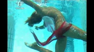 'fashiontv | FTV.com - UNDERWATER PHOTOSHOOT WITH IRINA BOUGLIONE'