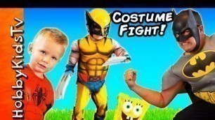 'HobbyKids Dress up in COSTUMES and become their Favorite Hero'