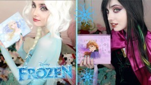 'Disney\'s Frozen ELSA and ANNA Makeup Transformation!! ❄️'
