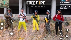 'Player Gaming PUBG  Free Fire in real life | Nerf Gun Battale - Funny Video'