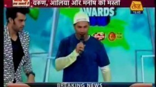 'Tej TV - Varun-Alia Slime the kids at Kids Choice Awards 2016'