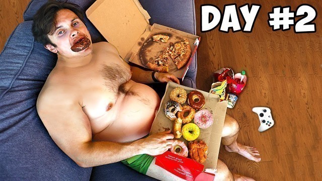 'I Spent 50 Hours Only Eating Junk Food'