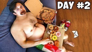 'I Spent 50 Hours Only Eating Junk Food'