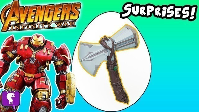 'Thor\'s Stormbreaker Smashes NEW AVENGERS Toys! Surprise Blind Boxes with HobbyKidsTV'