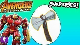 'Thor\'s Stormbreaker Smashes NEW AVENGERS Toys! Surprise Blind Boxes with HobbyKidsTV'