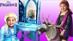 'Disney Frozen 2 Elsa and Anna | Makeup Halloween Costumes and Toys'