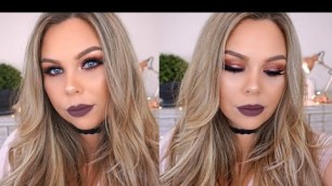 'Glam Fall Makeup Tutorial | Love Bite Kylie Cosmetics'