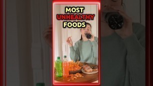 'सबसे अस्वास्थ्यकर भोजन | MOST UNHEALTHY FOOD | #shots | #ytshorts  |#gymmotivation | #gym #fitness'