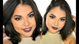 'Fall Glam Makeup Look | Ft. Love Bite Kylie Lip Kit'