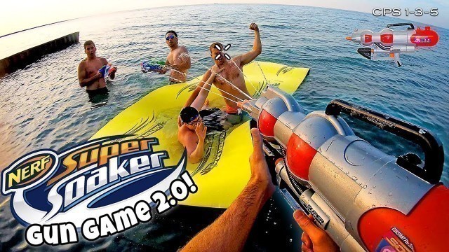 'NERF GUN GAME | SUPER SOAKER EDITION 2.0 (Nerf First Person Shooter)'