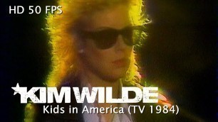 'Kim Wilde - Kids in America @ Variétoscope [HD 50 FPS] [06/04/1984]'