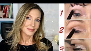'Makeup 101 for Mature Beginners | Easy Day-To-Night Cream Eyeshadow Tutorial'