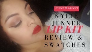 'KYLIE LIP KIT REVIEW & SWATCHES'