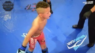 'Tyson Vs Bryan Lee mma kids fight #kids #mma #youtubeshorts #youtube'