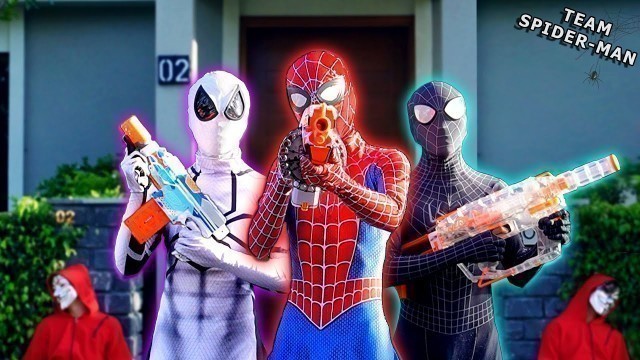 'TEAM SPIDER-MAN NERF WAR IN REAL LIFE | Where Is SPIDER-GIRL ?? ( Awesome Live Action )'