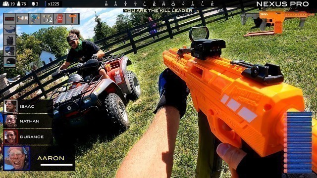 'NERF GUN BATTLE ROYALE - Part 3 (Nerf First Person Shooter!)'
