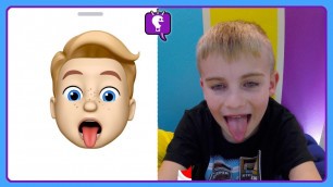 'NEW MEMOJI iPhone Character Creation with HobbyKidsTV'