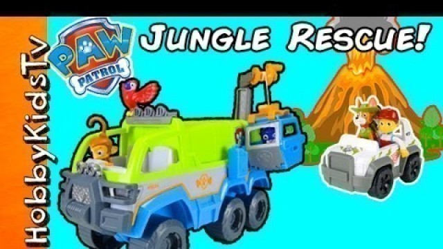 'HobbyKids Review a PAW PATROL Volcano Rescue Toy'