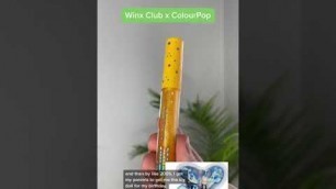'Winx Club x ColourPop Makeup Collab'