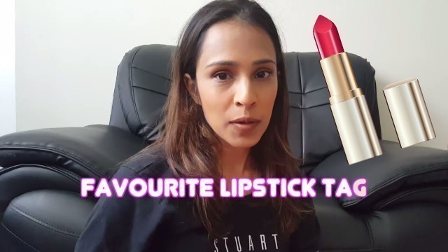 'MY TOP LIPSTICK TAG// BETTER PAY ATTENTION! // KYILE COSMETICS LOVE BITE //ANGELENAALLYTV