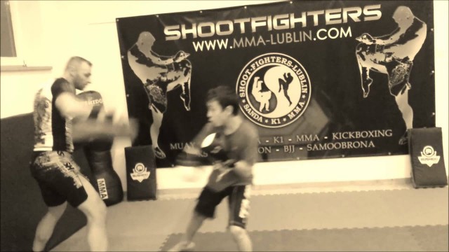 'Trening MMA Tarcze Muay-Thai KIDS FIGHT'