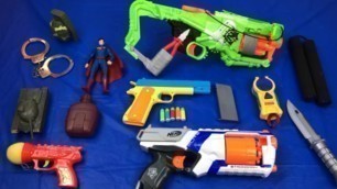 'Nerf Guns Toy Weapons Box of Toy for Kids Zombie Strike'
