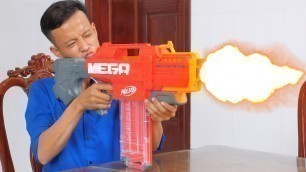 'NERF WAR MEGA GUN BATTLE'