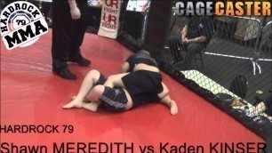 'Hardrock MMA 79 Kids Grappling Kaden Kinser vs Shawn Meredith'