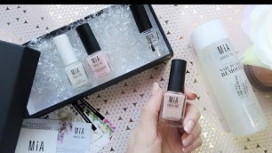 'Manicura efecto gel con MIA Cosmetics Paris'