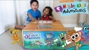 'HUGE HobbyKids ADVENTURES CARTOON NEW TOYS HobbyFrog HobbyBear HobbyPig Toys'