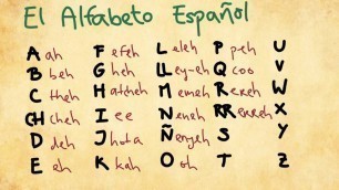 '1 Introdution to the Spanish Alphabet'