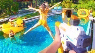 'Nerf War: Super Soaker Battle'