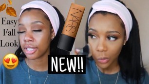 '*NEW* NARS Soft Matte Foundation First Impression/Review | Easy Fall Makeup Tutorial 2020'