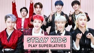 'STRAY KIDS Decide Which Band Member is the Best Singer, Cutest, Funniest, and More | Superlatives'