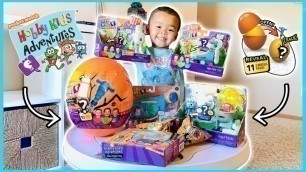 'HobbyKids Adventures Toys Unboxing with New Jackhammer Egg Surprise'