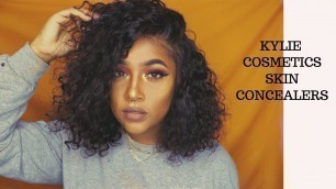 'Watch me Contour my face using Kylie Cosmetics Skin Concealers'