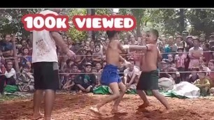 'Karen children MMA fighting ကရင့်အနာဂတ် ကလေးငယ်များရဲ့ လက်ဝှေ့ပွဲ အားပေးကြပါအုံးဗျာ'