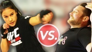 'Kid MMA Fighter Vs. Adults'