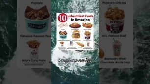 'Unhealthy foods in America #truth #unhealthy #food #calories #healthyliving #dietfood #buger'