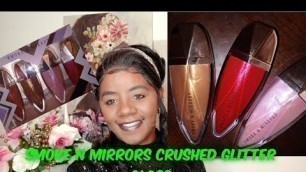 'Smoke & Mirrors Crushed Glitter Lip Gloss Review 