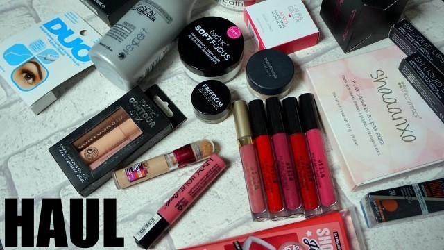 'MASSIVE Make Up Haul: Shaaanxo Palette, Stila, Laura Geller & More | Luce Stephenson'