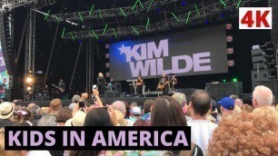 'KIM WILDE \"Kids In America\" LIVE in 4K Resolution'