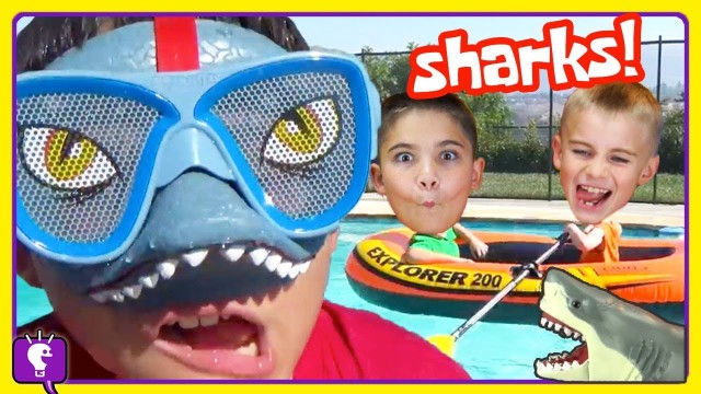 'Shark Adventures COMPILATION and Play with The HobbyKids!'