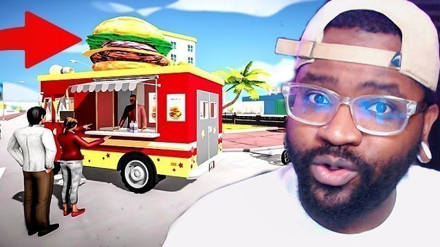 'Opening The Best Unhealthy Food Truck in The City! | Food Truck Simulator'
