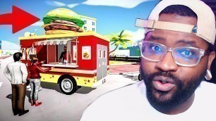 'Opening The Best Unhealthy Food Truck in The City! | Food Truck Simulator'