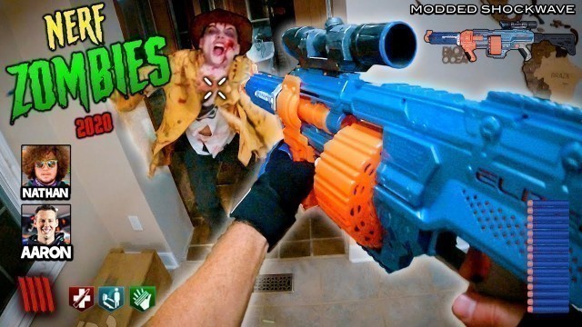 'NERF meets Call of Duty: ZOMBIES! 2020 | (Nerf Gun First Person Shooter!)'