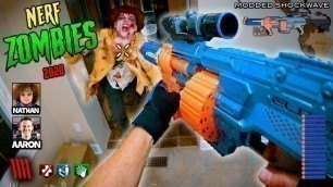 'NERF meets Call of Duty: ZOMBIES! 2020 | (Nerf Gun First Person Shooter!)'